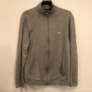 BOSS Hugo Boss zip-through loungewear jacket